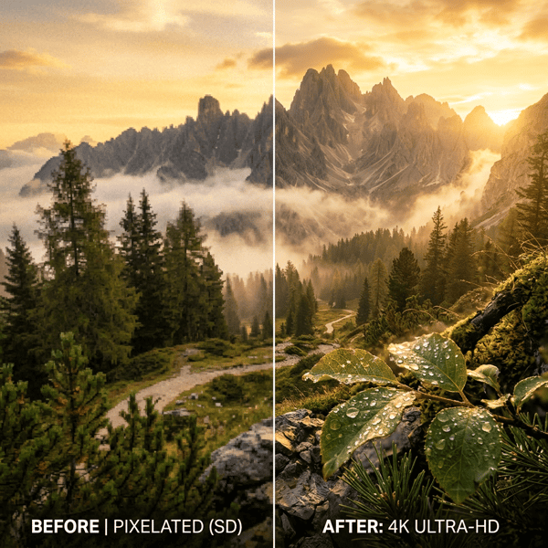 Production-Ready Resolutions Up to 4K