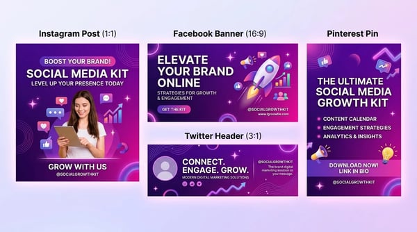 Social Media Graphics for Every Platform