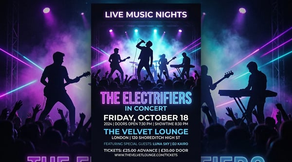 Event Posters and Flyers Made Simple