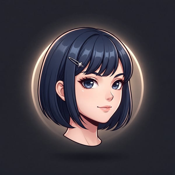 Floating Anime Head