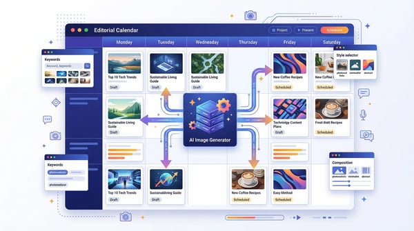 Bulk Blog Image Generation for Large Editorial Calendars