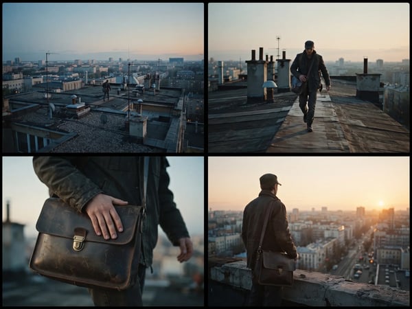 Four intentional views of one scene